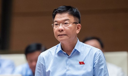 Bộ trưởng Bộ Tư pháp Lê Thành Long. Ảnh: Phạm Thắng/QH