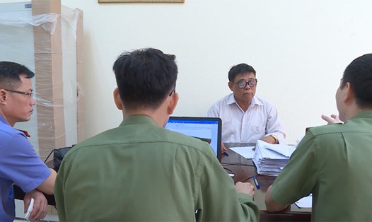 Bị can Tạ Miên Linh tại Cơ quan An ninh điều tra Công an tỉnh Bắc Giang. Ảnh: Công an Bắc Giang

