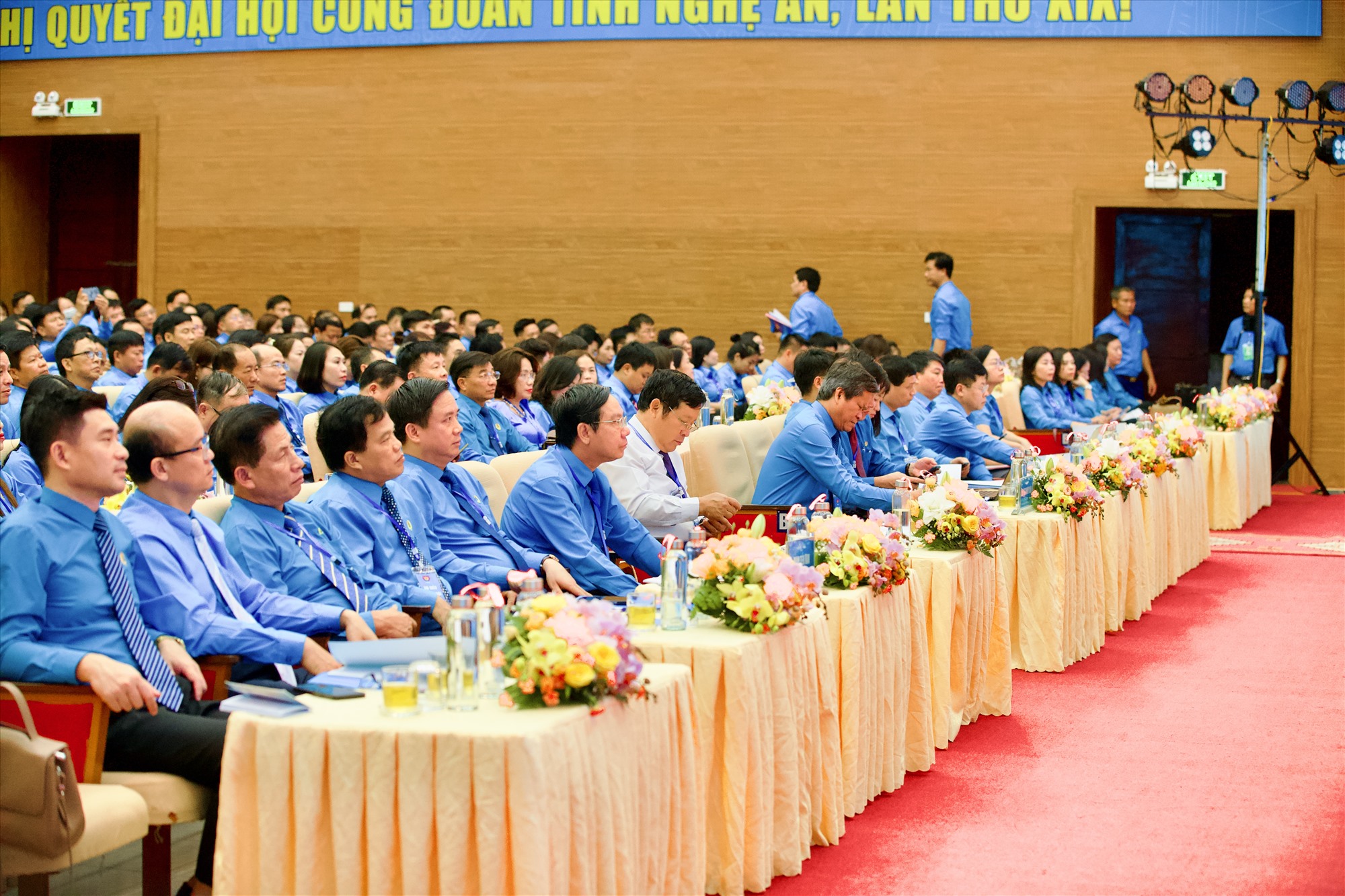 Các đại biểu tham dự đại hội. Ảnh: Quỳnh Trang