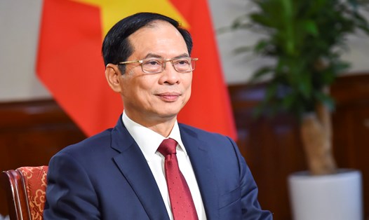 Ủy viên Trung ương Đảng, Bộ trưởng Bộ Ngoại giao Bùi Thanh Sơn. Ảnh: Bộ Ngoại giao