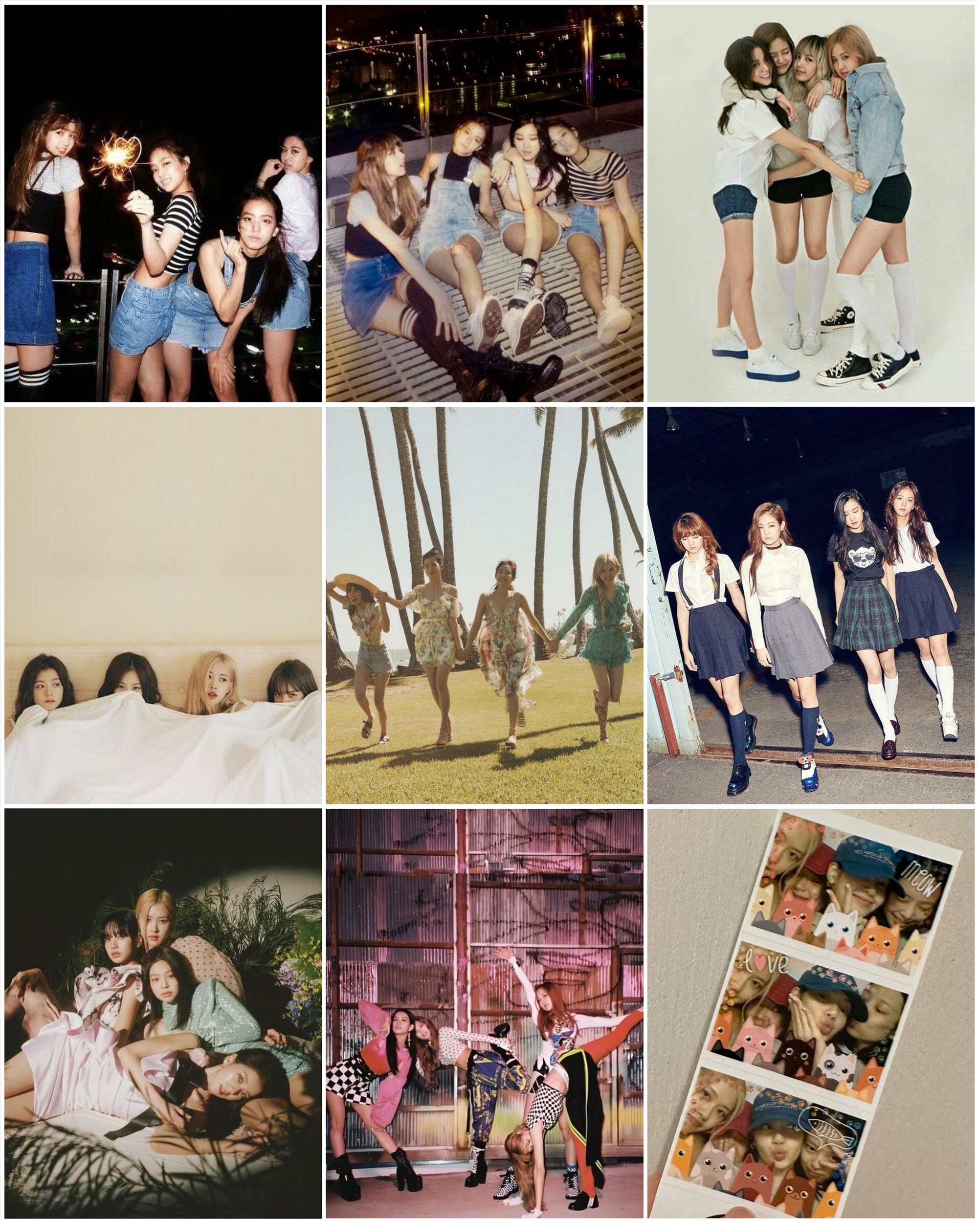 Jennie chia sẻ loạt ảnh chụp chung của cả nhóm Blackpink. Ảnh: Instagram