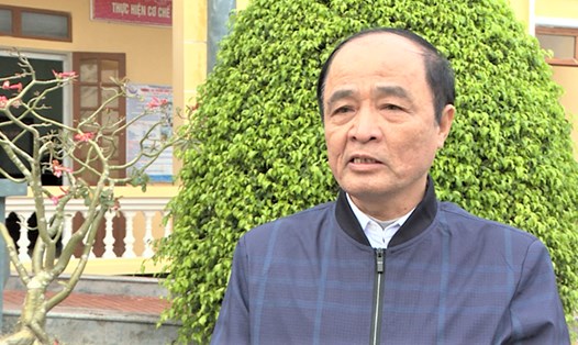 Ông Nguyễn Văn Tân - nguyên là Chủ tịch UBND xã Vũ Lạc (TP Thái Bình) vừa bị khởi tố bắt giam. Ảnh: Bùi Quang