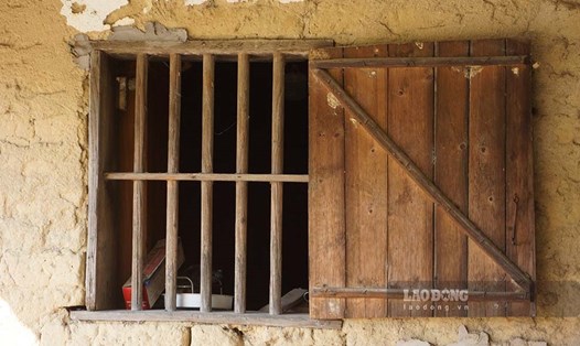 Cửa sổ nhà truyền thống người Tày Bình Liêu. Ảnh: Đoàn Hưng