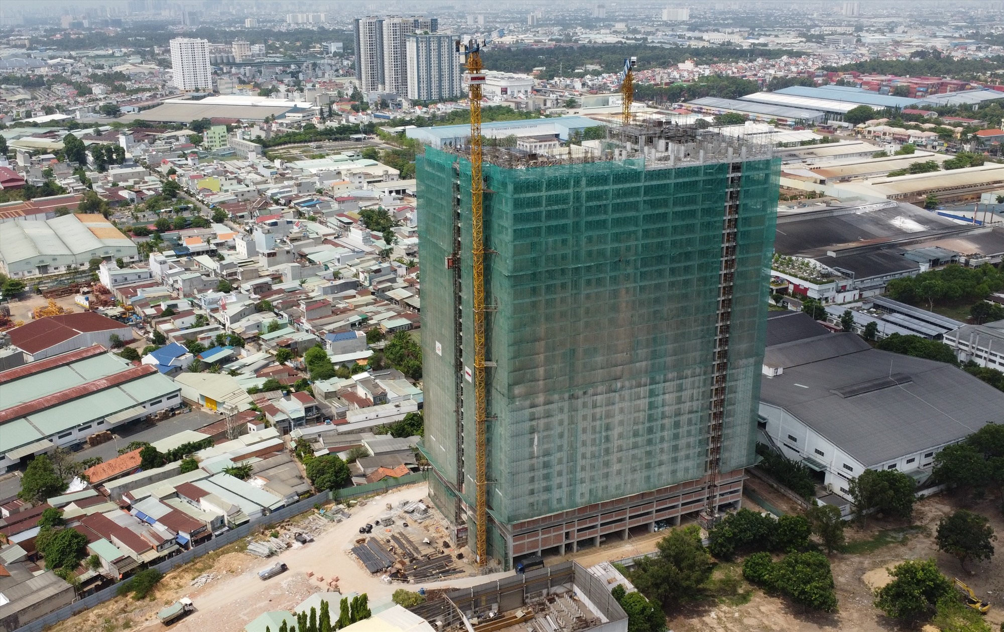 Sở Xây dựng sẽ kiểm tra giá bán thực tế của Nhà ở xã hội Tân Đông Hiệp. Ảnh: Đình Trọng