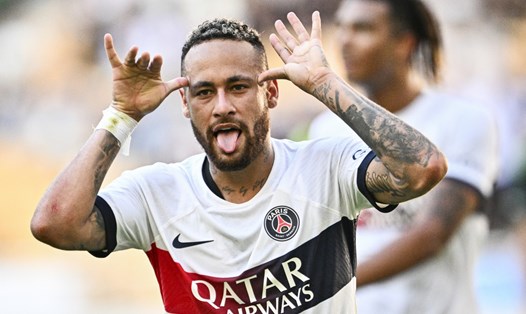 Neymar không còn mặn mà với PSG.  Ảnh: AFP