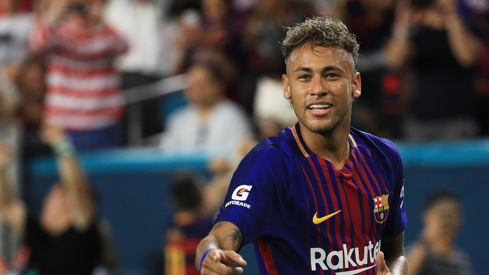 Neymar từng có quãng thời gian thành công tại Barcelona.  Ảnh: AFP