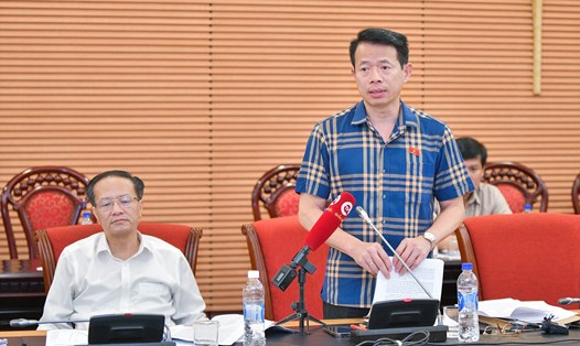 Phó Trưởng đoàn chuyên trách Đoàn ĐBQH tỉnh Nam Định Nguyễn Hải Dũng. Ảnh: Nghĩa Đức/QH