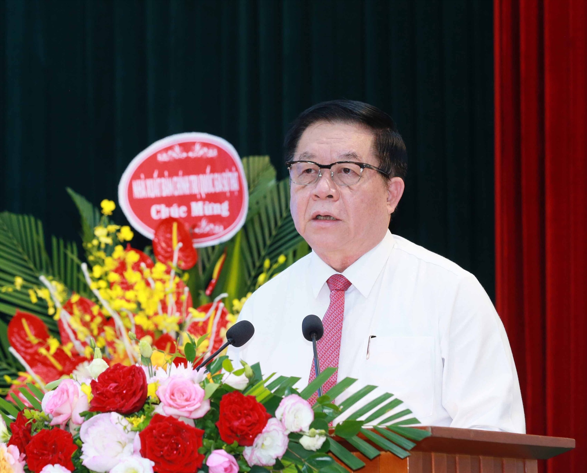 Trưởng Ban Tuyên giáo Trung ương Nguyễn Trọng Nghĩa phát biểu chỉ đạo. Ảnh: Ban Tuyên giáo  
