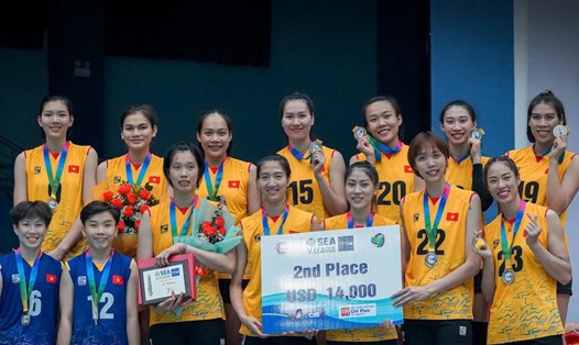 Đội tuyển bóng chuyền nữ Việt Nam tham dự VTV Cup 2023 tại Lào Cai. Ảnh: VFV