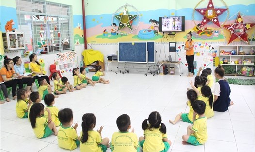 Từ 1.8, giáo viên mầm non tuyển mới ở Hưng Yên được nhận hơn 160 triệu đồng. Ảnh: Trang Hà