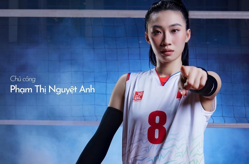 Những vận động viên xinh đẹp của tuyển bóng chuyền nữ Việt Nam