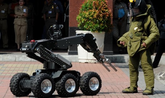 Các hệ thống robot đang được sử dụng ngày càng nhiều trong quân đội. Ảnh: AFP