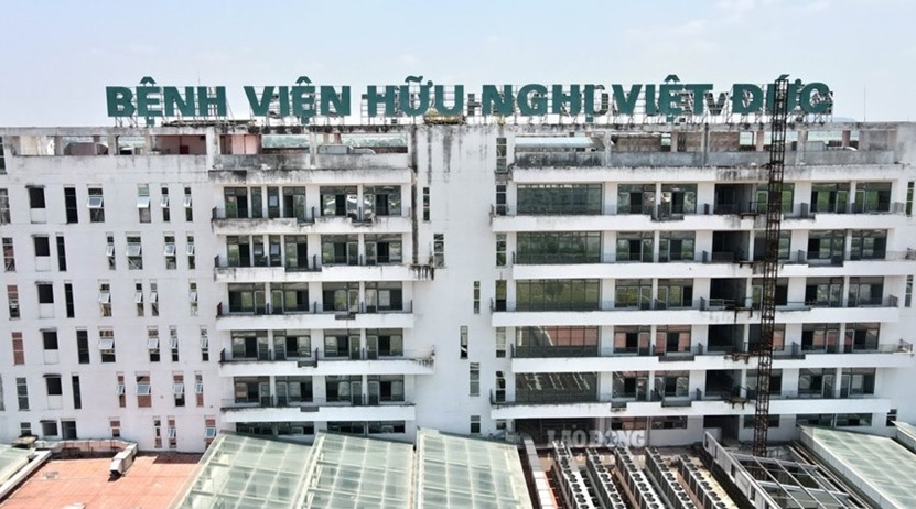 Cơ sở 2 của Bệnh viện Hữu nghị Việt Đức bị bỏ hoang suốt nhiều năm. Ảnh: Thiều Trang