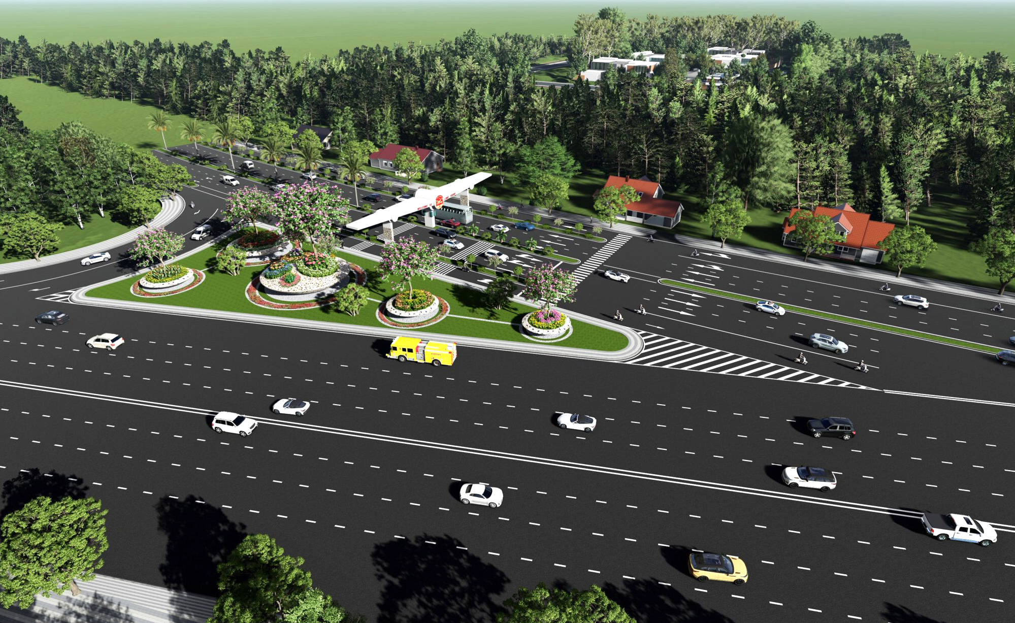 uyện Long Thành sẽ triển khai dự án mở rộng đường Lê Duẩn - một trong những trục đường trung tâm của TT.Long Thành.