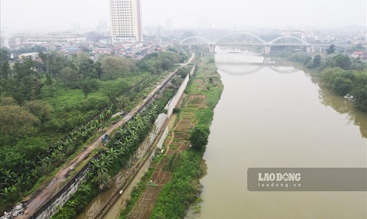 Khu đô thị Nam Sông Cầu sau khi được triển khai sẽ tạo sự đồng bộ hạ tầng và tăng quỹ nhà ở tại TP Thái Nguyên. Ảnh: Nguyễn Tùng.