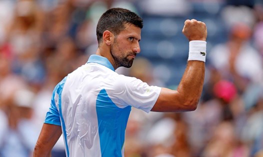 Novak Djokovic vẫn còn rất sung mãn dù đã 36 tuổi. Ảnh: US Open