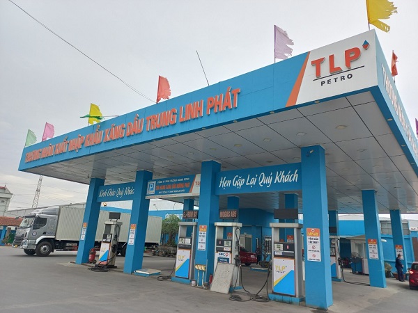 Một cửa hàng xăng dầu của Công ty TNHH Trung Linh Phát. Ảnh: Nguyễn Vũ
