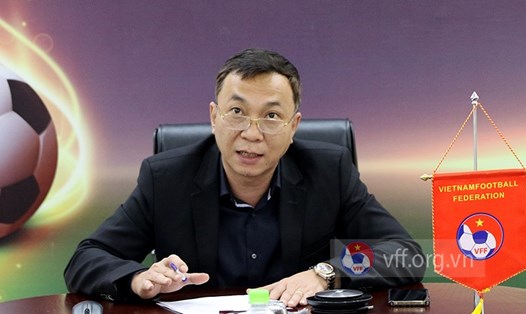 Chủ tịch VFF Trần Quốc Tuấn làm Trưởng đoàn môn bóng đá ASIAD 19. Ảnh: VFF