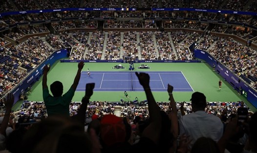 US Open 2023 thu hút đông đảo người hâm mộ. Ảnh: US Open