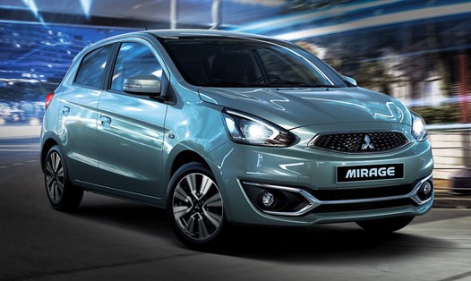 Mitsubishi Mirage tiết kiệm xăng với mức tiêu thụ khoảng 6 lít/100 km. Ảnh: Mitsubishi