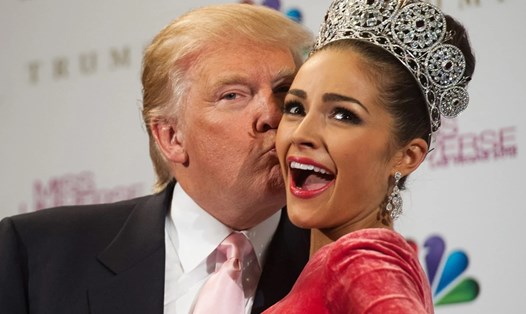 Miss Universe dưới thời của Donald Trump được coi là thành công và hấp dẫn hơn cả. Ảnh: MU