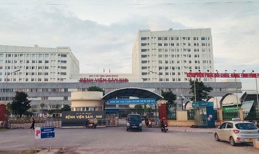 Bệnh viện Sản Nhi tỉnh Vĩnh Phúc - nơi xảy ra vụ việc. Ảnh: Đinh Đại