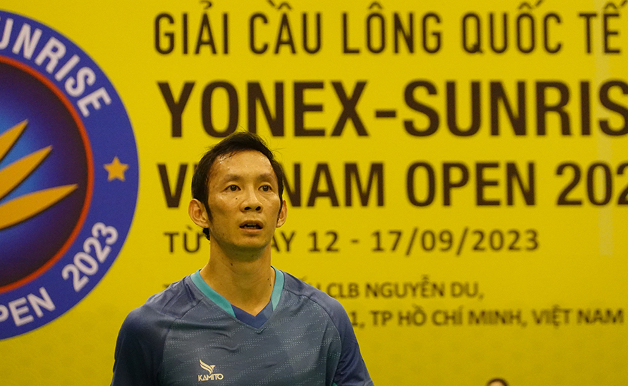 Nguyễn Tiến Minh rời giải cầu lông Vietnam Open 2023 ngay vòng loại đầu