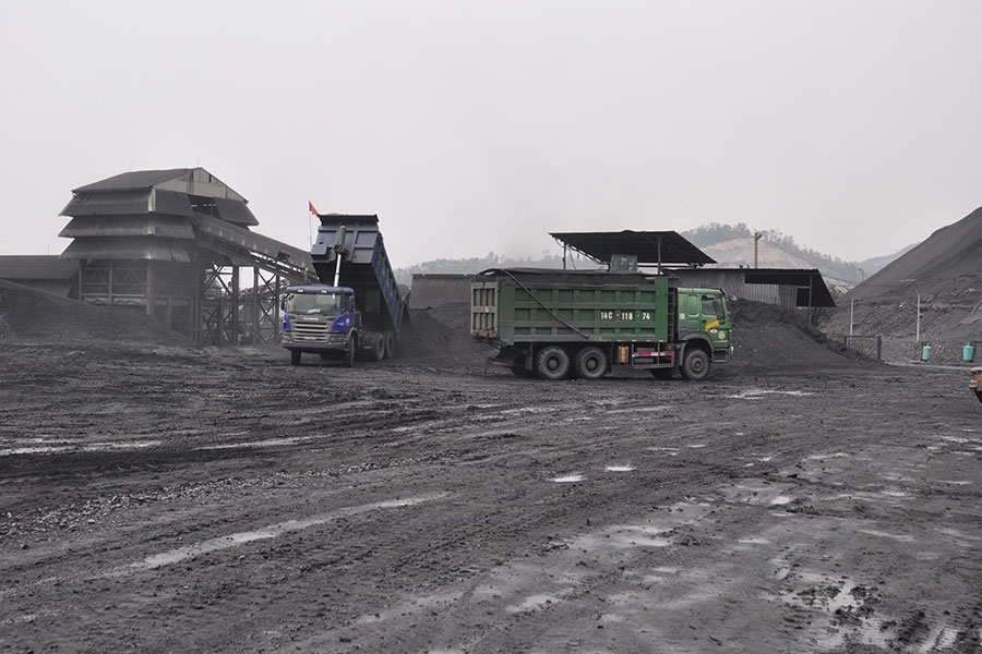 Mỏ than được giao cho Cty Vietmindo được đánh giá là có chất lượng than thuộc diện tốt nhất Quảng Ninh. Ảnh: Trần Ngọc Duy