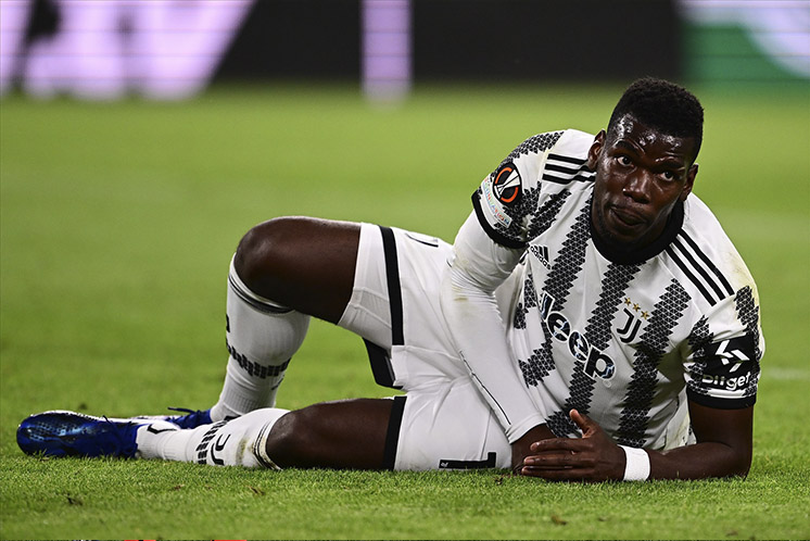 Pogba bị chấn thương hành hạ rất nhiều trong quãng thời gian trở lại Juventus. Ảnh: AFP