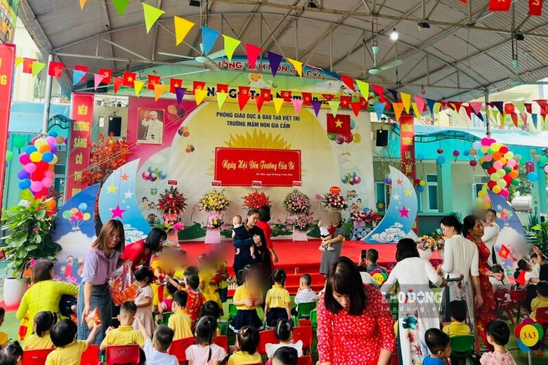 Có nhiều vấn đề đang xảy ra tại trường Mầm non Gia Cẩm, thành phố Việt Trì.