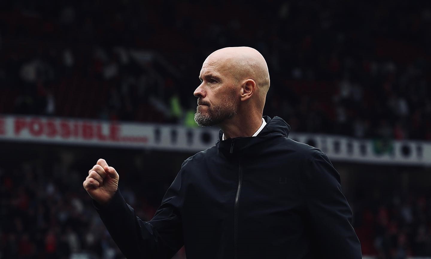 Huấn luyện viên Ten Hag đang đối mặt nhiều áp lực ở Man United. Ảnh: CLB Man United