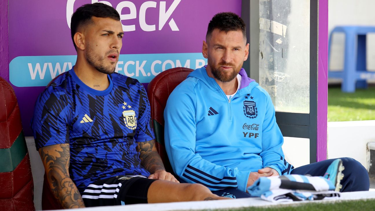 Lionel Messi không đăng kí thi đấu trận gặp Bolivia. Ảnh: AFA