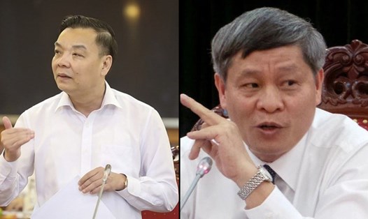 Ông Chu Ngọc Anh (trái) và cựu cấp dưới Phạm Công Tạc đều nhận tiền "cảm ơn" từ ông chủ Việt Á. Ảnh: Bộ KHCN