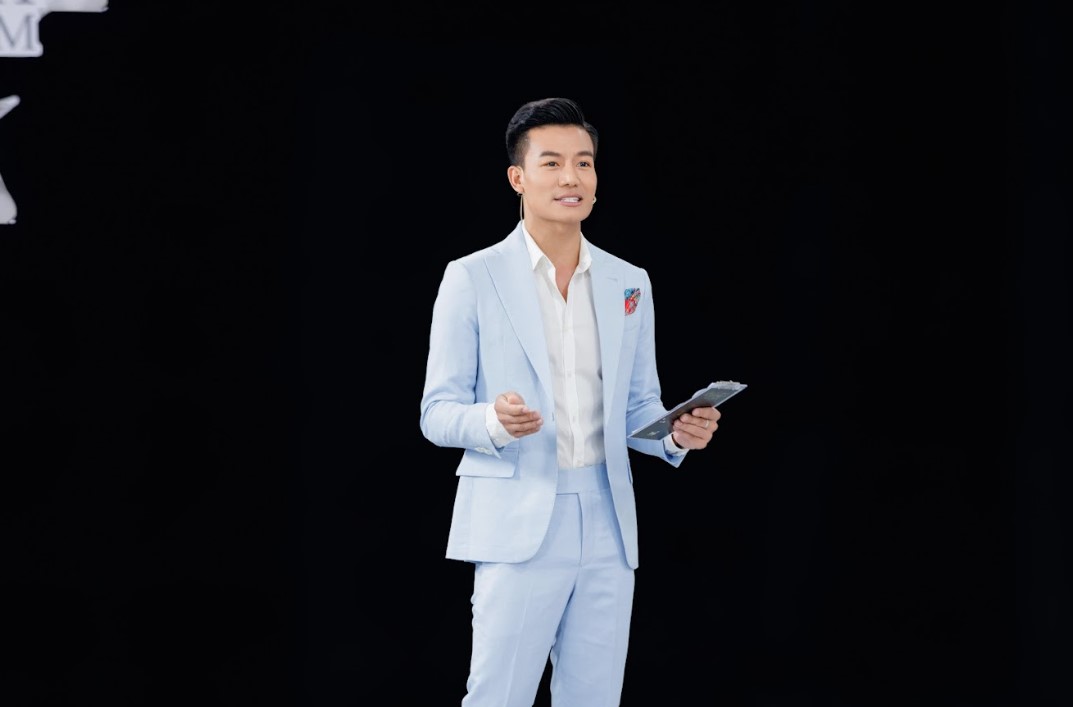 Diễn viên Hiếu Nguyễn lần đầu thử sức với vai trò dẫn dắt chương trình thực tế tuyển chọn hoa hậu. Ảnh: Ban tổ chức