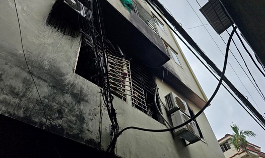 Vụ cháy ở chung cư mini trên phố Khương Hạ (Hà Nội) khiến nhiều người thương vong. Ảnh: Phúc Đạt