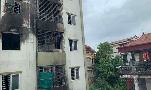 Vụ cháy chung cư mini ở Hà Nội khiến 56 người tử vong ở phường Khương Đình (quận Thanh Xuân, Hà Nội). Ảnh: Hải Nguyễn 
