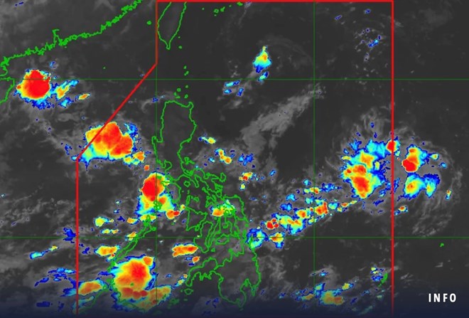 Rãnh áp thấp gần Biển Đông gây mưa nhiều khắp Philippines