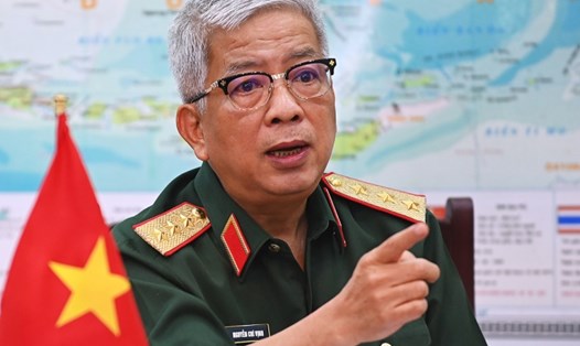 Thượng tướng Nguyễn Chí Vịnh - nguyên Thứ trưởng Bộ Quốc phòng. Ảnh: Giang Huy