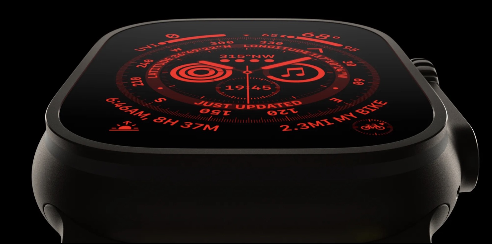 Một chiếc Apple Watch Ultra màu đen sẽ mang lại cảm giác cực kỳ “ngầu” cho chủ sở hữu. Ảnh: Mac Rumors 
