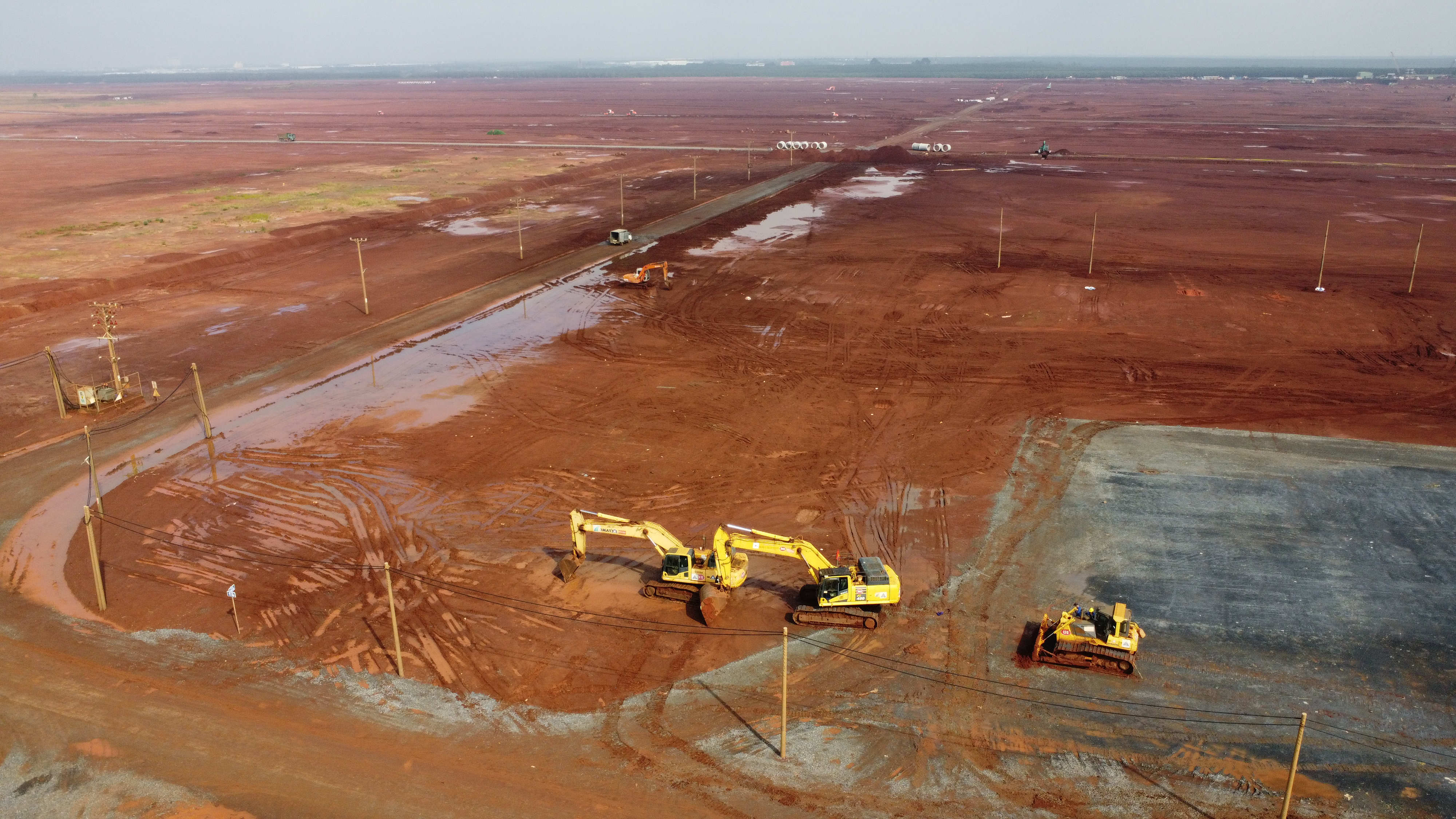 Dự án sân bay Long Thành giai đoạn 1. Ảnh: Hà Anh Chiến