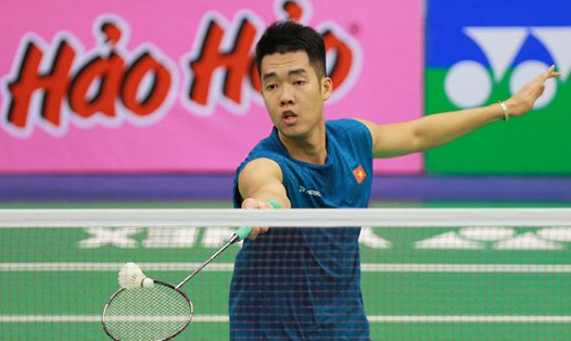 Lê Đức Phát dừng bước ở vòng 1/8 giải cầu lông Vietnam Open 2023. Ảnh: Thanh Vũ