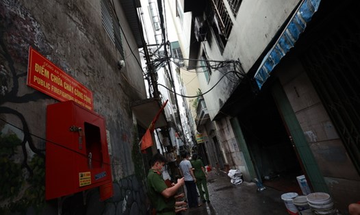 Vụ cháy chung cư mini ở Hà Nội cướp đi mạng sống của 56 người. Ảnh: Hải Nguyễn