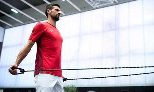 Novak Djokovic hiểu rõ cơ thể mình để có thể đi đến giới hạn và khai thác năng lượng thể chất lẫn tinh thần. Ảnh: Tennisusa