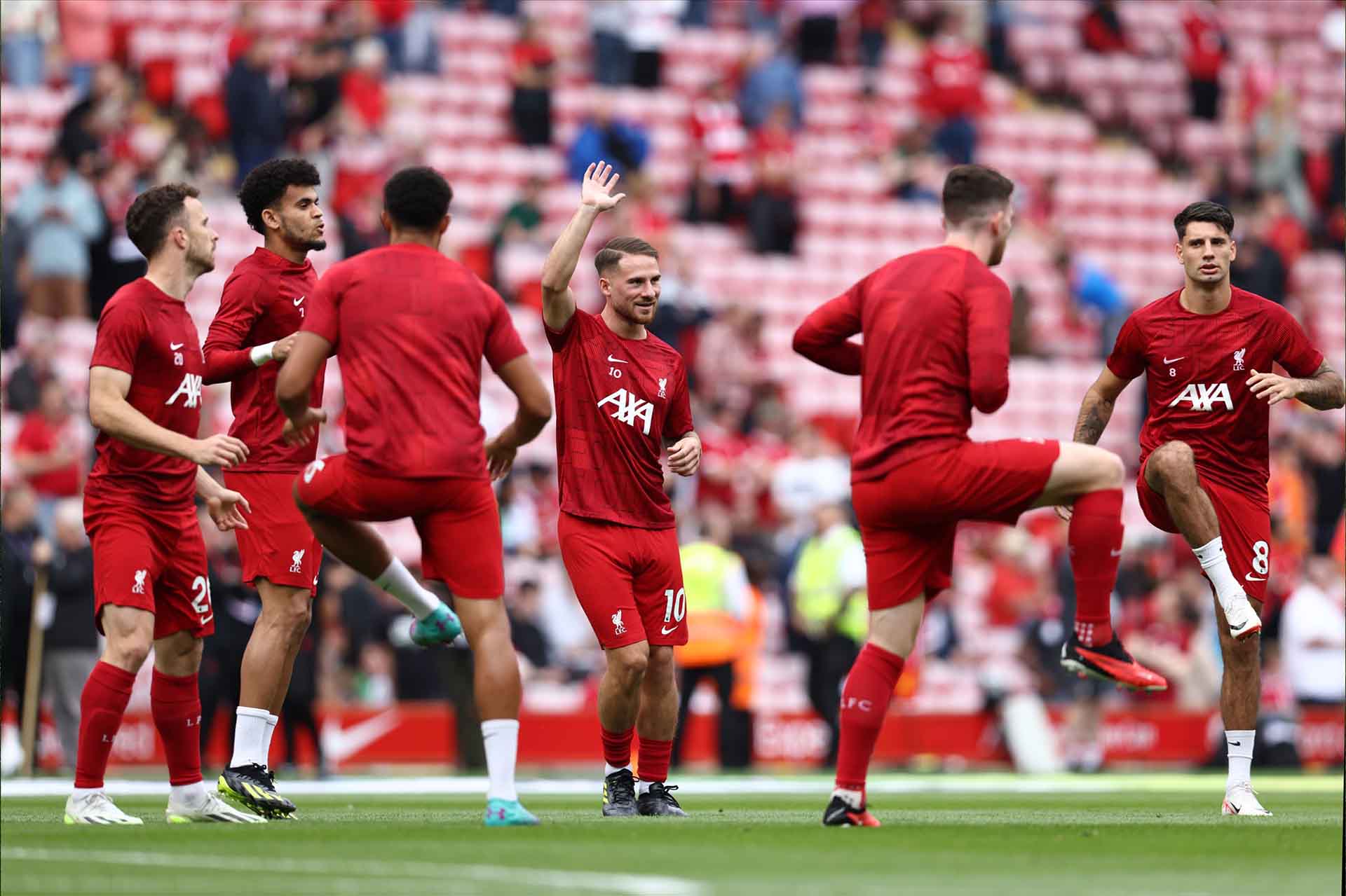 Liverpool đang có đội hình mạnh về thể chất và tốt về chiều sâu. Ảnh: AFP