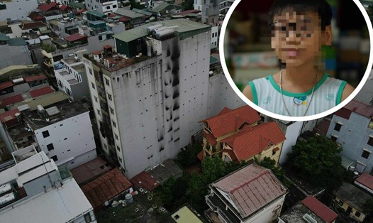 Nhờ những kỹ năng thoát hiểm học được ở trường, bé Nguyễn Ngô Hiền Minh (10 tuổi) đã thoát nạn trong vụ cháy chung cư mini. Ảnh: Khánh Linh