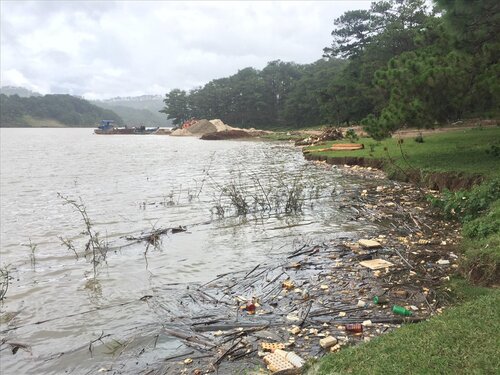 Hồ Đankia - Suối Vàng là nơi cung cấp nguồn nước sạch cho người dân TP Đà Lạt (tỉnh Lâm Đồng). Ảnh: Minh Phạm 