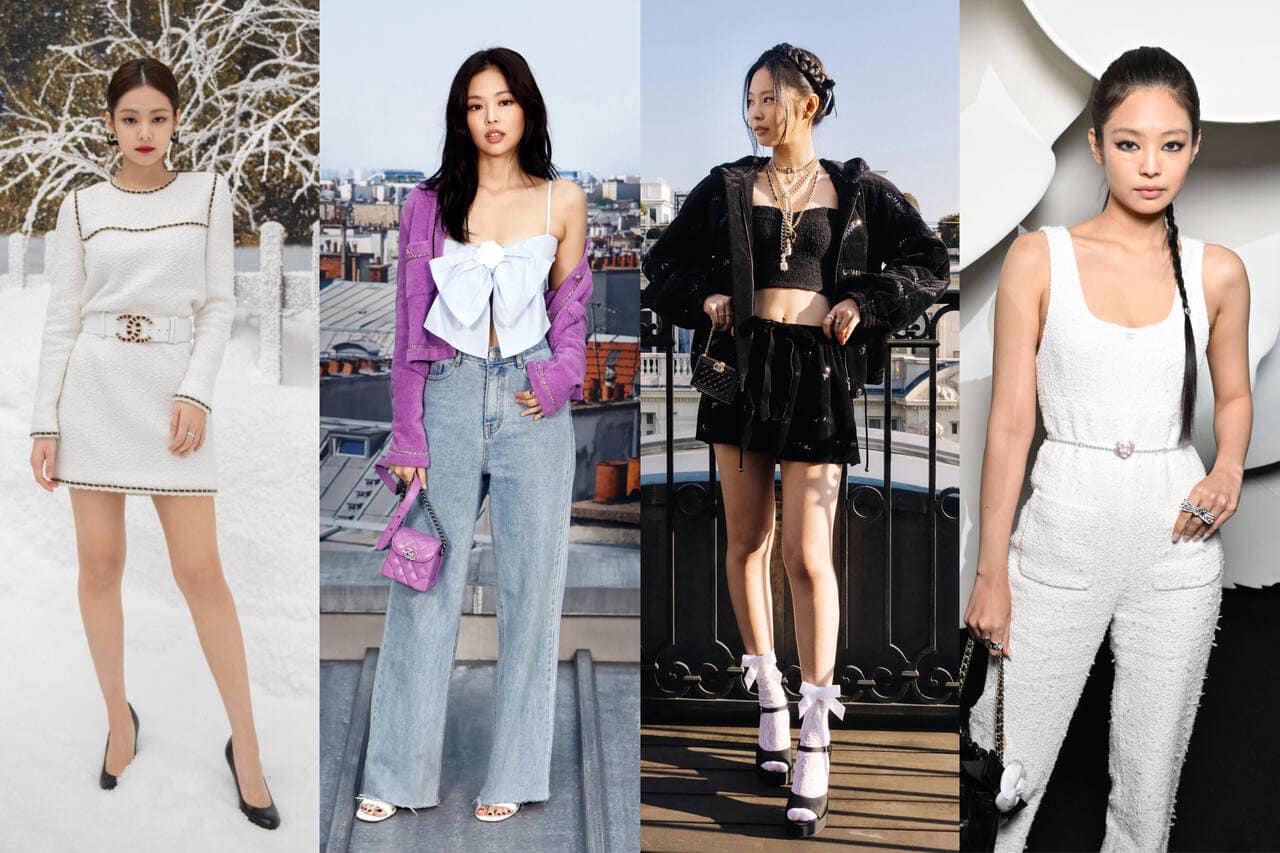 Sau khi được tuyên trở thành đại sứ Chanel - tháng 3.2019, diện mạo Jennie mỗi lần tham dự Paris Fashion Week đều gây bão truyền thông. Ảnh: Allkpop