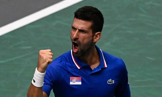 Novak Djokovic trở thành tay vợt thứ năm trong lịch sử có 20 trận thắng liên tiếp trở lên tại Davis Cup. Ảnh: ATP