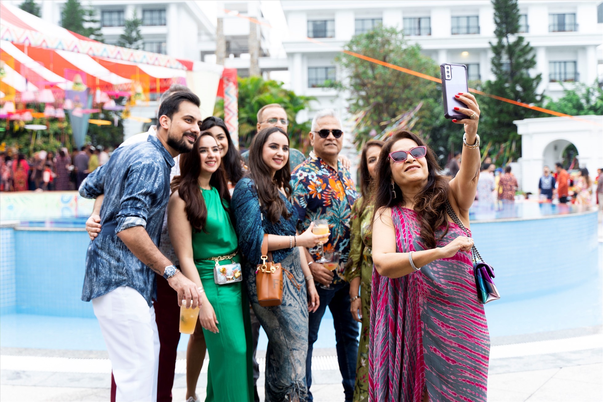 Việt Nam đón ngày càng nhiều gia đình Ấn Độ tổ chức đám cưới tại các resort cao cấp. Ảnh: Vinpearl Hạ Long