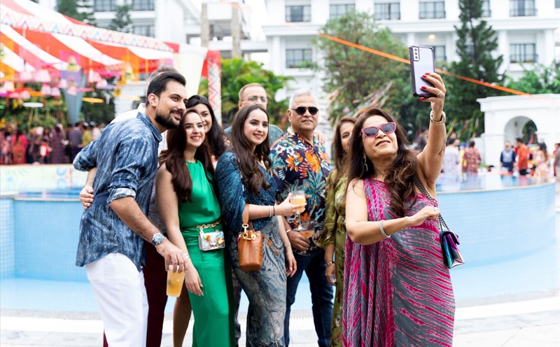 Việt Nam đón ngày càng nhiều gia đình Ấn Độ tổ chức đám cưới tại các resort cao cấp. Ảnh: Vinpearl Hạ Long